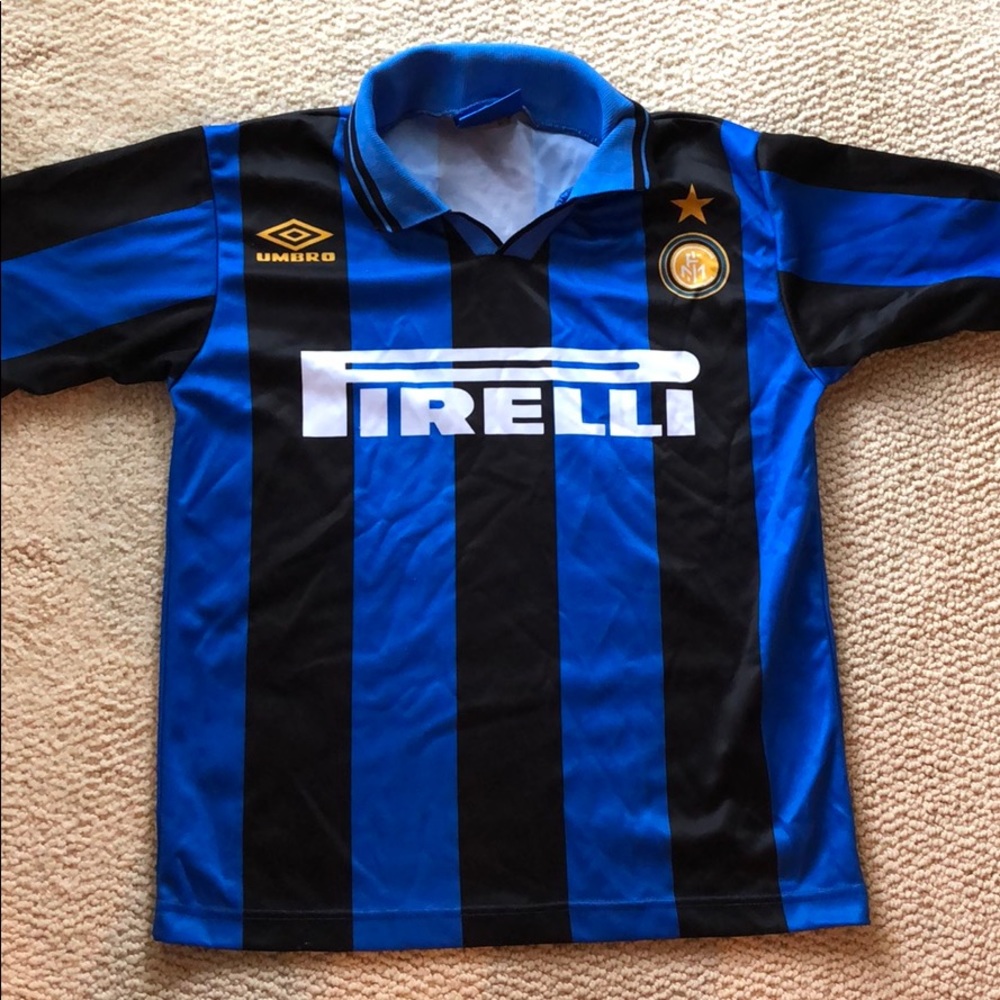 Inter Milàn kids soccer jersey. Medium